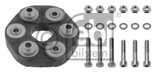 муфта кардана к-кт! с болтами и гайками\ МВ W202/W210/T202 1.8-2.5D 93-00 01501 FEBI BILSTEIN