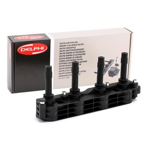 Катушка зажигания OPEL Astra G (98-05) (1.4/1.6),Vectra B (95-02) (1.6) DELPHI CE1000012B1 DELPHI