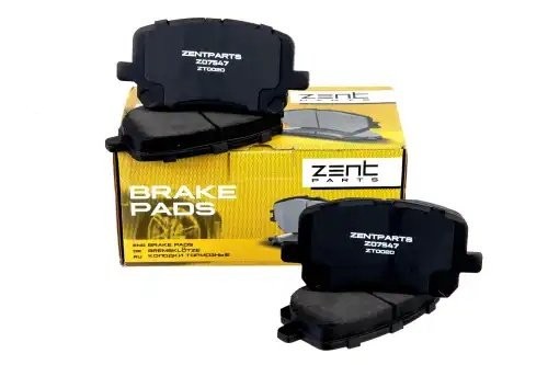колодки дисковые передние! Toyota Avensis Verso 2.0VVT-i/2.0D4-D 01> Z07547 ZENTPARTS