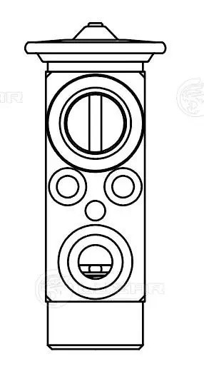Клапан расш. кондиционера (ТРВ) для ам Volvo XC60 (08-),XC70 (07-),Land Rover Fr LTRV 1054 LUZAR