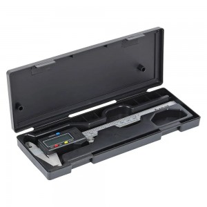 Штангенциркуль цифровой 150мм, шаг 0.01мм, стальной, глубиномер, кейс (ATBQ005) ATBQ005 AIRLINE