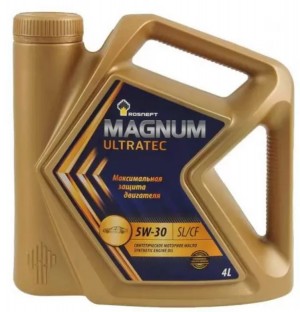 Масло моторное РОСНЕФТЬ MAGNUM Coldtec 5W30 SN/CF/GF-5 синт.4л 40813242 ROSNEFT