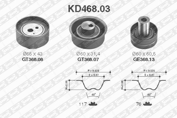 к-кт подшипника ступицы передней!\ Hyundai i20/Solaris, KIA Rio 1.2/1.4/1.6 08> R18484 NTN SNR