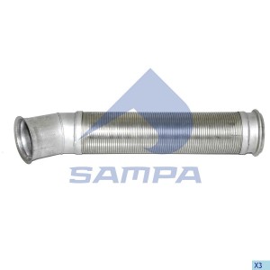 Гофра глушителя DAF CF85IV/XF105 051.007 SAMPA