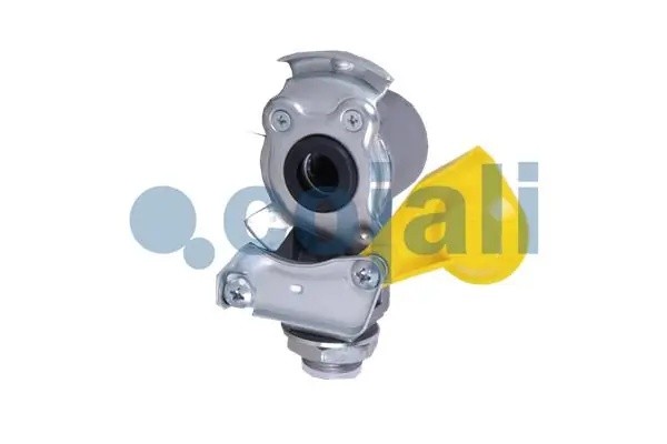 Головка соединительная тормозной системы прицепа 16х22мм (груз.авто) желтая с фи 6001420 COJALI