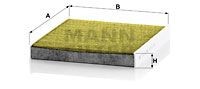 Фильтр салонный FP26009 FP 26 009 MANN FILTER