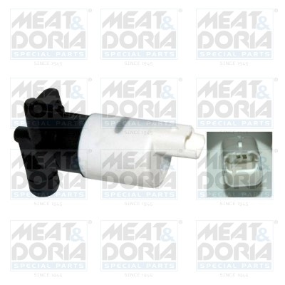 Насос омывателя PEUGEOT 107,207,307,308 стекла ветрового MEAT&DORIA 20127 MEAT DORIA