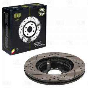 Диск торм. Hyundai Tucson II (15-) перед. d=305 (перф/слот/окраш) (DF 0731s) PRO DF 0731S TRIALLI