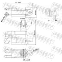 Катушка зажигания 01640011 FEBEST