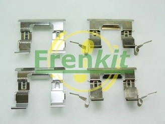 Пластина NISSAN Tiida (07-) колодок тормозных передних противоскрипная FRENKIT 901842 FRENKIT