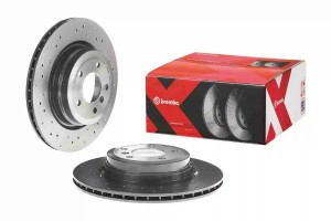 Диск тормозной BMW 3 (E90,E91,E92,E93) задний вентилируемый (1шт.) BREMBO 09.A270.1X BREMBO