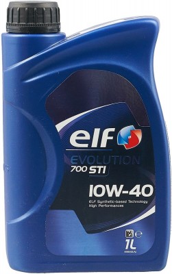 Масло моторное ELF Evolution 700 STI 10W-40 SN/CF A3/B3/B4 полусинтетическое 1 л 10130301 ELF
