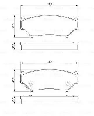 SUZUKI VITARA/GRAND VITARA 94> 0 986 424 251 BOSCH