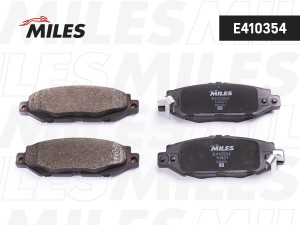 Колодки тормозные задние (без датчика) (Смесь Low-Metallic) LEXUS GS 300 93-97/T E410354 MILES