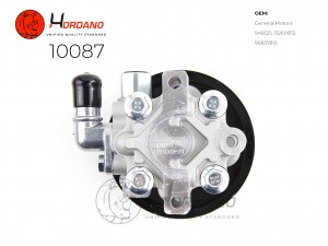 Насос ГУР\ OPEL ASTRAJ (замена на 10026) (давление 12.5 0.5MPa) 10087 HORDANO