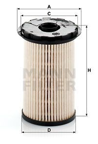 Фильтр топливный PU7002x PU7002X MANN FILTER