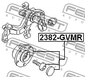 Ступица 2382-GVMR 2382-GVMR FEBEST