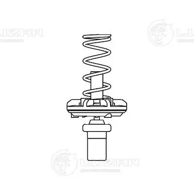 Термостат VW Polo (09-) LUZAR LT 1854 LUZAR