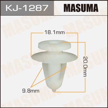Пистон обивки универсальный MASUMA KJ1287 MASUMA