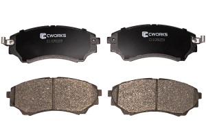 Тормозные колодки передние, Low Metallic C11CR0259 C11CR0259 CWORKS