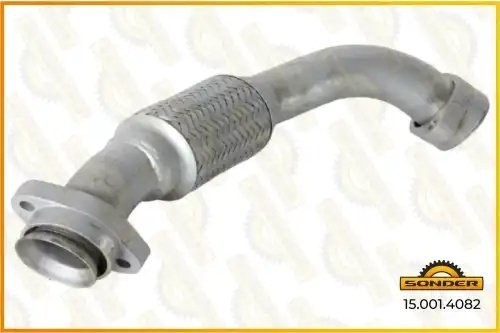 Труба глушителя приемная Actros (левая) 150014082 SONDER