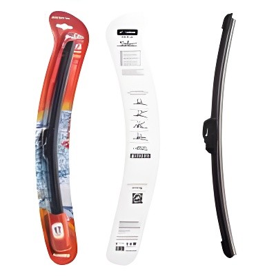 Щетка стеклоочистителя бескаркасная (430 мм) "AIRLINE" (1 адаптер , hook 9x3) AWB-BKP-430 AIRLINE