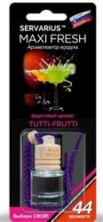 Ароматизатор подвесной жидкостный (tutti-frutti) с деревянной крышкой 5мл MAXI F HMF4 MAXI FRESH