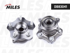 Ступица колеса задняя с подшипником NISSAN QASHQAI I/X-TRAIL T31 07- AWD (SKF VK DB83041 MILES