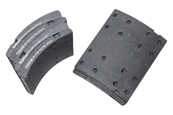 накладки тормозные с заклеп.1-рем.!419x219.1(16отв.128 L9/93684)\Back Eaton ES B 8547261SX STELLOX