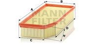 Фильтр воздушный C38145 C 38 145 MANN FILTER