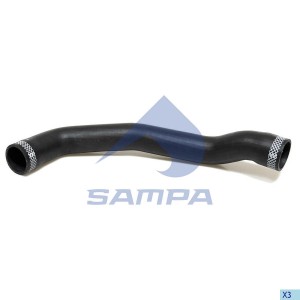 Патрубок радиатора 040364 SAMPA