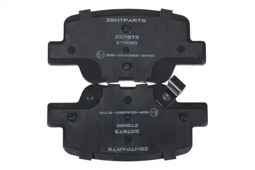 колодки тор. диск. зад. с антиск. пл.! (P83114)\ Toyota Verso 09> Z07873 ZENTPARTS