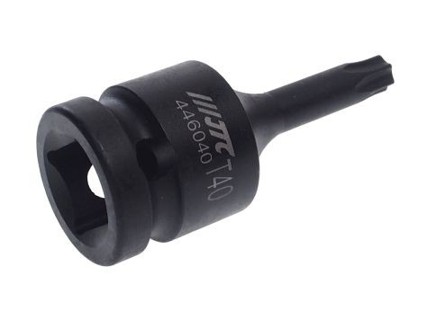 головка торцевая! ударная TORX 1/2'' T-40, D25, L60мм\ JTC-446040 JTC TOOLS