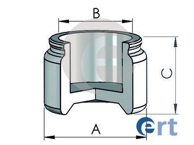 OPEL OMEGA A (1986-1994) D=60, ATE 150593C ERT