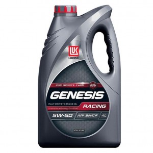 ЛУКОЙЛ GENESIS RACING 5W50 (4L) масло моторное! синт.\ API SN, ACEA A3/B3, A3/B4 3173718 LUKOIL