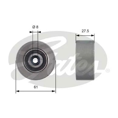 Ролик обводной T42151 (7786-21487) T42151 GATES
