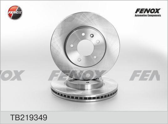 Диск тормозной Opel Antara, Chevrolet Captiva 06-  2шт TB219349 FENOX