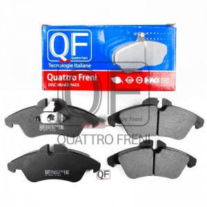 колодки дисковые передние!\ MB Sprinter 208D/308D, VW LT II 28-35 95> QF500100 QUATTRO FRENI