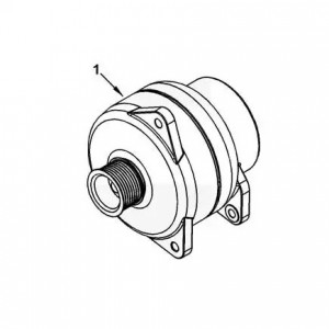 Генератор КАМАЗ Камминз ISBe, ISDe (24V/140A) (5253001) (Haffen) 0616 HAFFEN