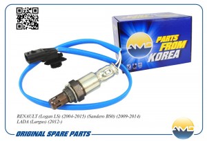 Датчик кислородный RENAULT Logan LS, 2004-2015, Sandero BS0, 2009-2014, Sandero  AMD.SEN635 AMD