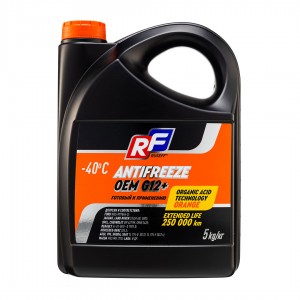 17236N RUSEFF Антифриз ANTIFREEZE OEM G12+ 40 (5кг) 17236N RUSEFF
