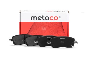 Колодки тормозные передние к-кт 3000783 3000783 METACO