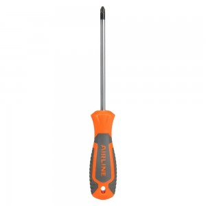 Отвертка крестовая PZ2x125мм с эргономичной рукояткой магнитная, пласт.подвес (A ATAV522 AIRLINE