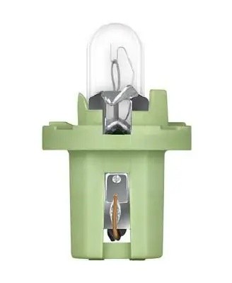 Лампа 12V 2W BAX8.5d зеленый патрон OSRAM 2722MFX OSRAM