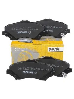 колодки дисковые передние! Jeep Wrangler 2.8CRDi/3.8 V6 07> Z07458 ZENTPARTS