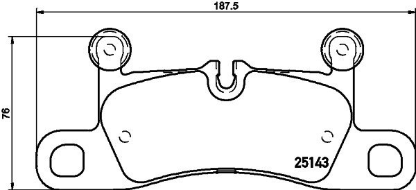 КОЛОДКИ ТОРМОЗНЫЕ ДИСКОВЫЕ, КОМПЛЕКТ BREMBO P65042 P65042 BREMBO