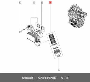 NISSAN QASHQAI/ OPEL MOVANO B 15 20 939 20R RENAULT