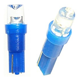 Лампа подсветки светодиодная T5 12V 0,13W (W1,2W, конус синий, 1LED) Nord YADA   900278 NORD YADA