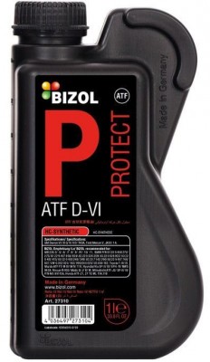 27310 BIZOL Синт-ое тр.масло д/АКПП Protect ATF D-VI (1л) 27310 BIZOL