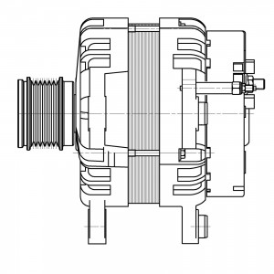 Генератор 180A LG1822D START VOLT